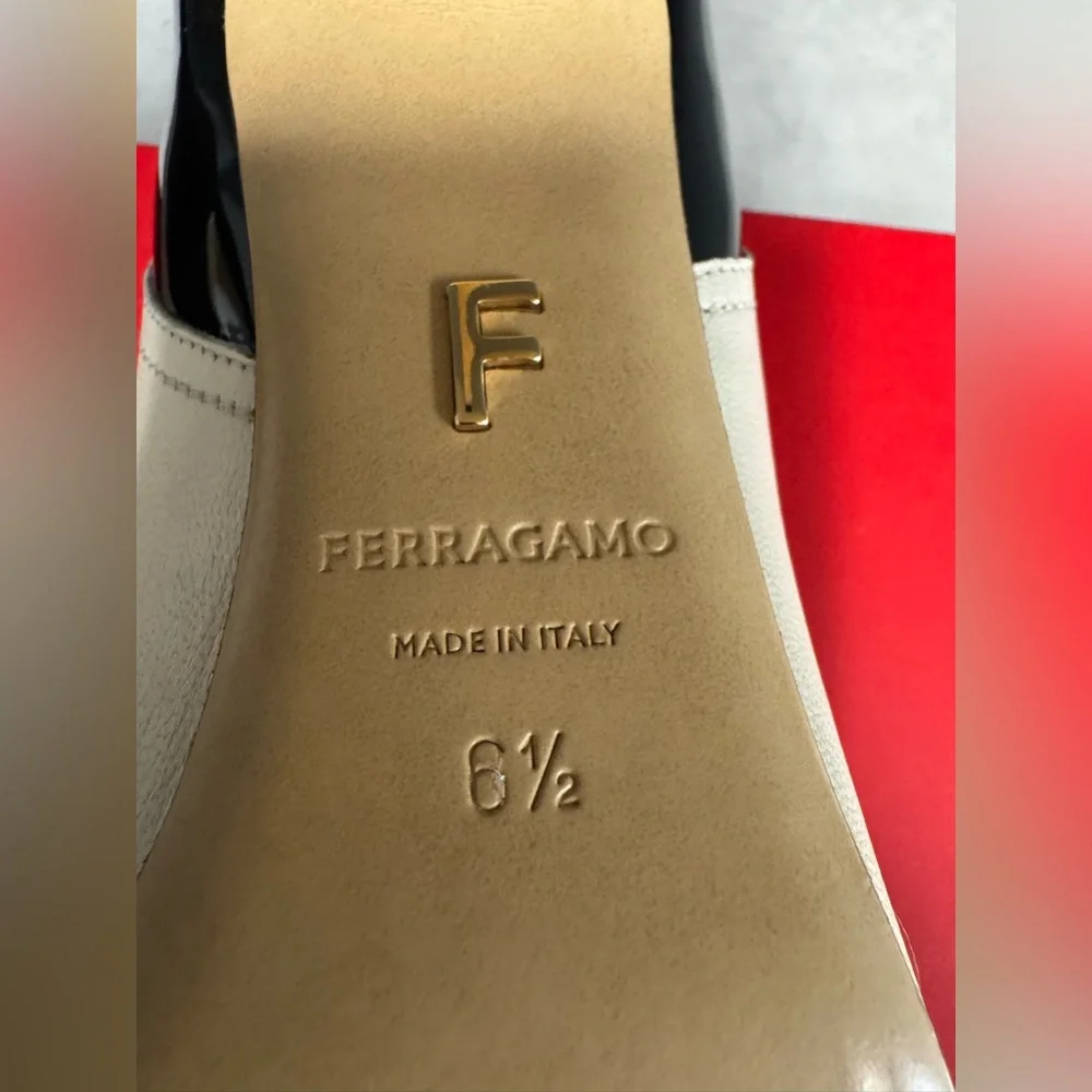 NIB- Ferragamo Eugene pumps - Picture 13 of 14